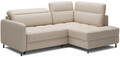 Coltar extensibil dreapta 3 locuri ELTAP, RT-18MAN, Barea, 208x160x100 cm, lemn/poliester, bej deschis