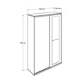 Cuier de perete, Adore, Prt-620-Bb-3, Alb