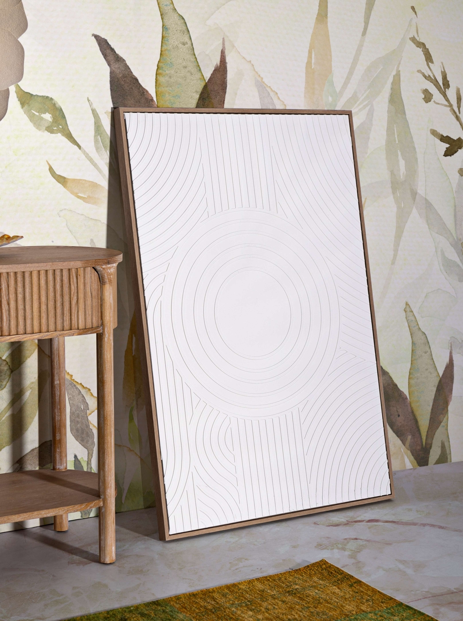 Tablou decorativ Simplicity -A, Mauro Ferretti, 80x120 cm, canvas/lemn de pin/plastic, multicolor