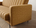 Canapea extensibila 3 locuri ELTAP, Roneyy, 212x89x86 cm, lemn/poliester, mustar