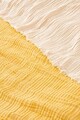 Cuvertura matlasata dubla, Muslin - Yellow v2, DC Home, Bumbac 