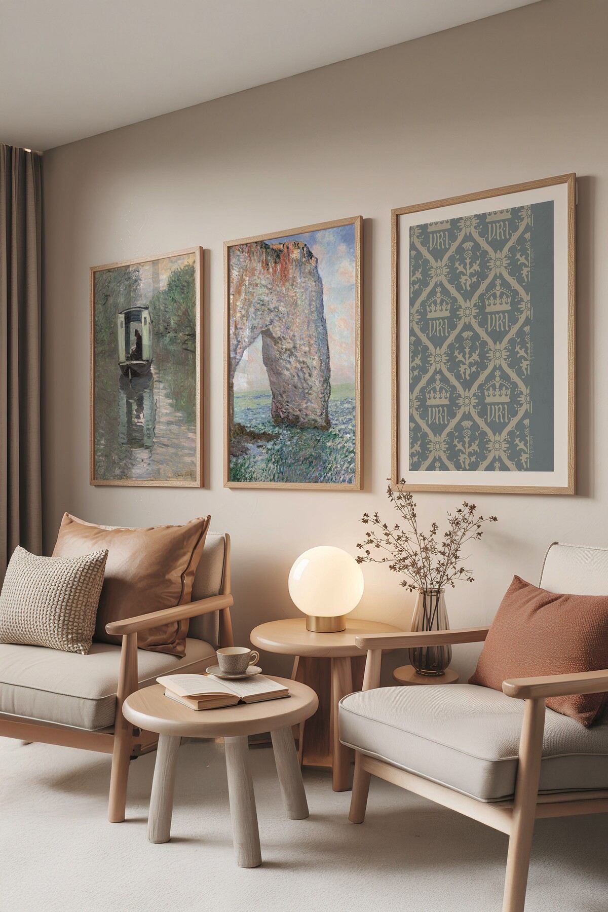 Set de pictură decorativă, Ç-300874, Sticla PVC, Multicolor