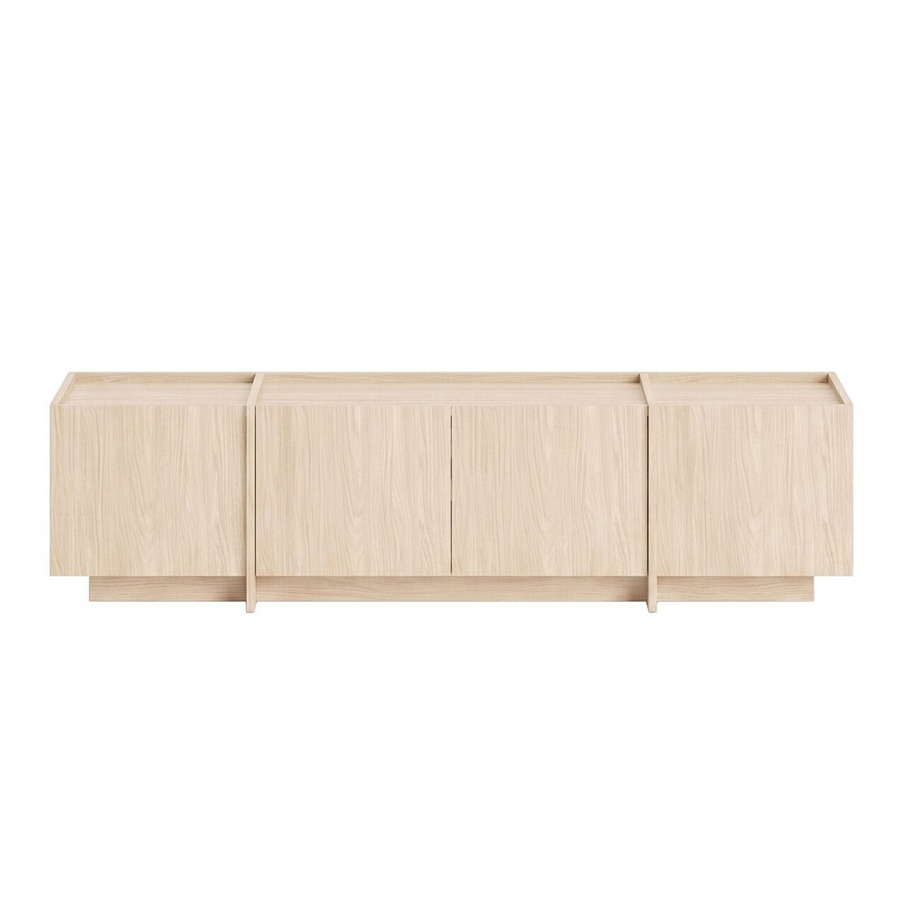 Comoda TV, Nordure, Lowen, 180x46x35 cm, Stejar Compass — imaginea 7