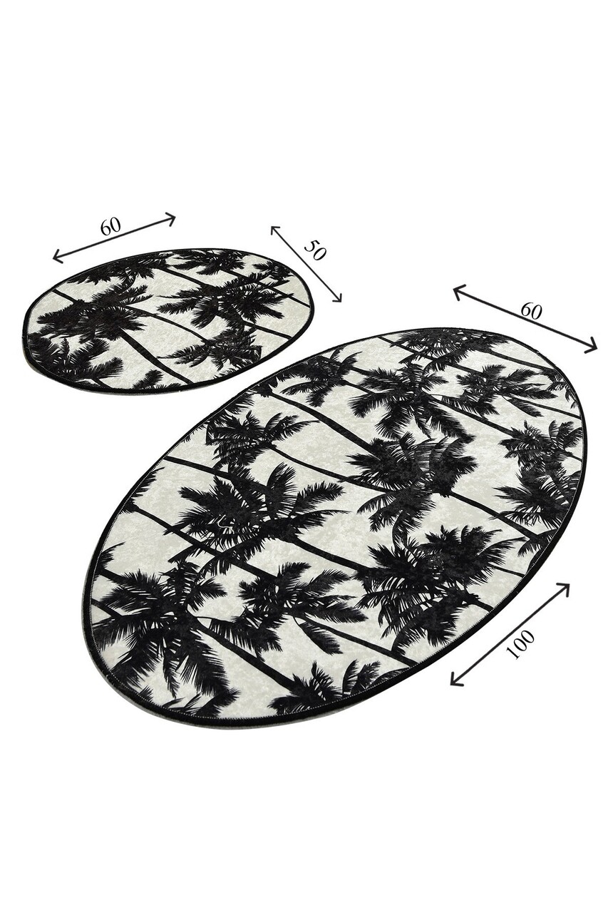 Set covorase de baie, L'essentiel Maison, Palm Djt, Multicolor - view 3