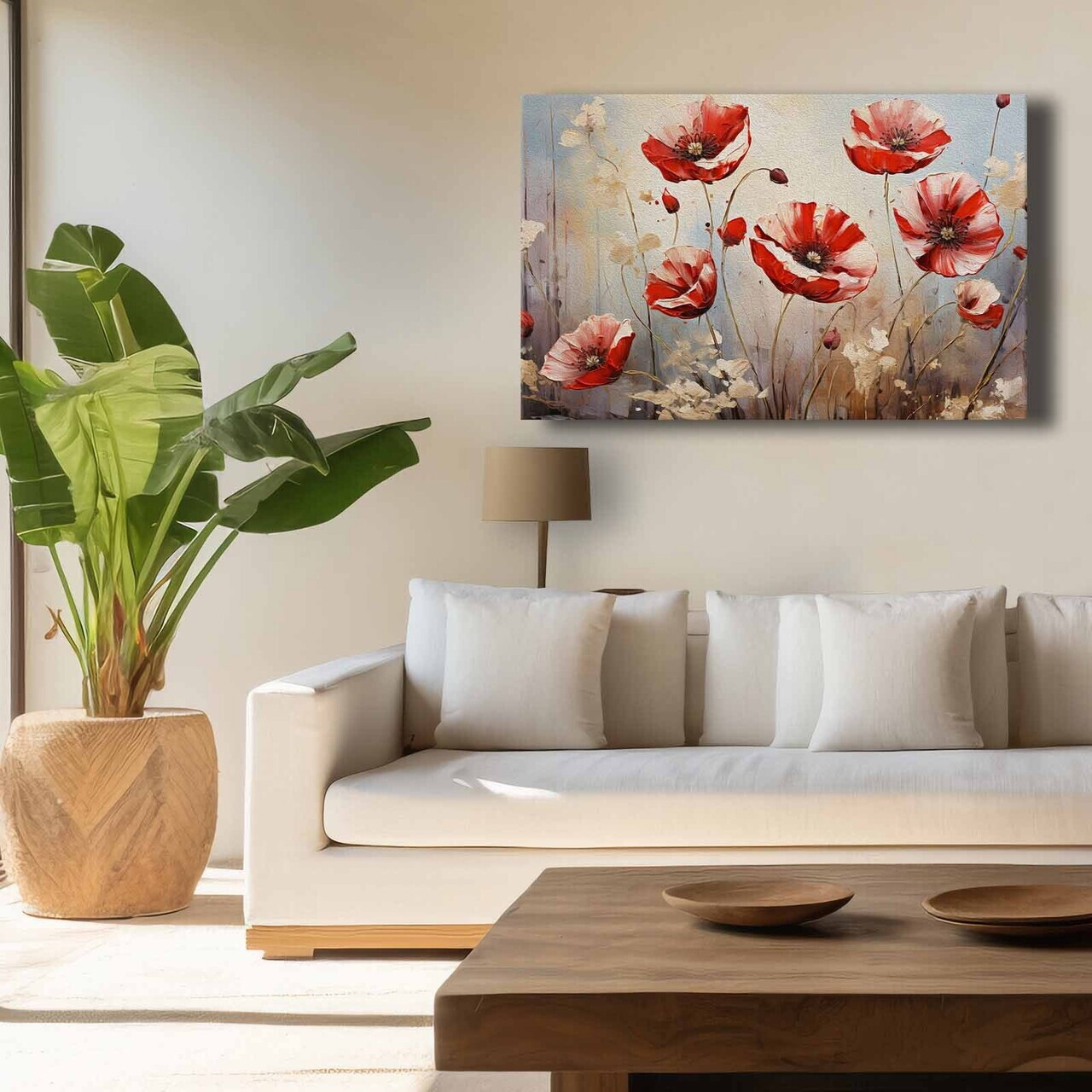 Tablou decorativ, 4570softc-006, Lemn, Multicolor — imaginea 3
