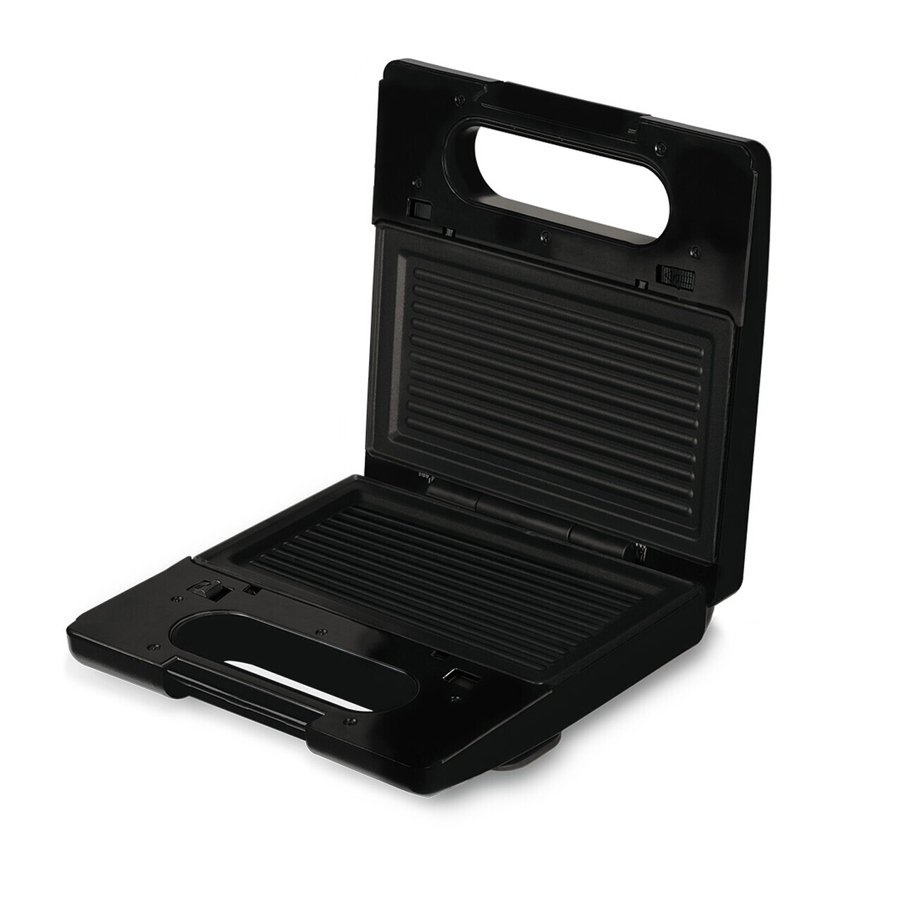Sandwich maker 3 in 1 Berlinger Haus, Matte Black, 22.5x13 cm, aluminiu, negru mat - view 5