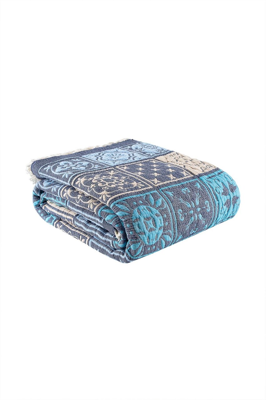 King Quilt, L'essentiel Maison, Patchwork, Albastru - view 3