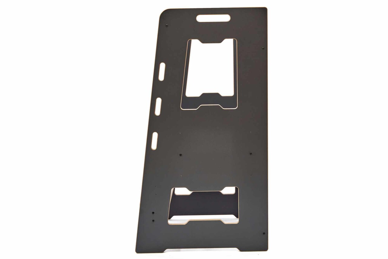 Turn de invatare, Hanah Home, Learning Tower, 40x90x50 cm, Antracit/Alb - view 2