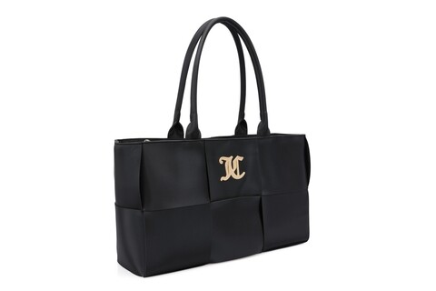 Geanta Juicy Couture 105, 40x12x25 cm, piele ecologica, negru
