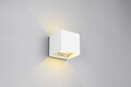 Aplica de perete pentru exterior Talent, RL, 10x12x10 cm, 0.5W, 2x SMD, metal, alb mat