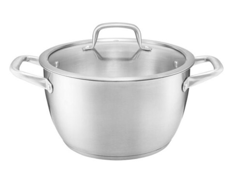 Oala cu capac cameron+, ambition, 4.6 l, 22 cm, inox