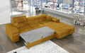 Coltar extensibil dreapta 4 locuri ELTAP, Armd-51, Armando, 289x203x85 cm, lemn/poliester, galben