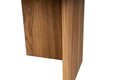 Masuta de cafea, Nordure, Oval, 120x60x40 cm, MDF , Maro