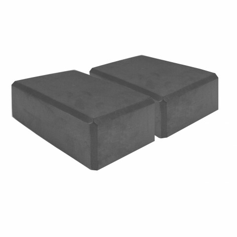 Set 2 cuburi Yoga Grey 23x14x8 cm
