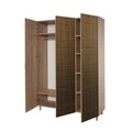 Dulap pentru haine Mode 220, Vella, 135x52x192 cm, multicolor