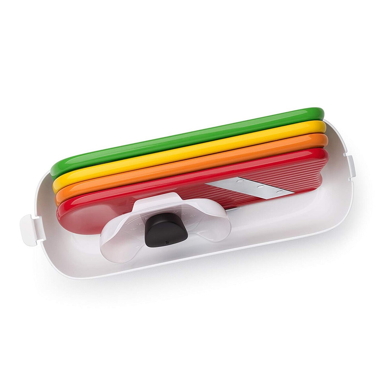 Set razuit si feliat, 6 piese, inox, "Good Grips" - OXO - imagine 7