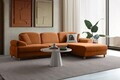 Coltar, Atelier del Sofa, 752EST1423, Portocaliu