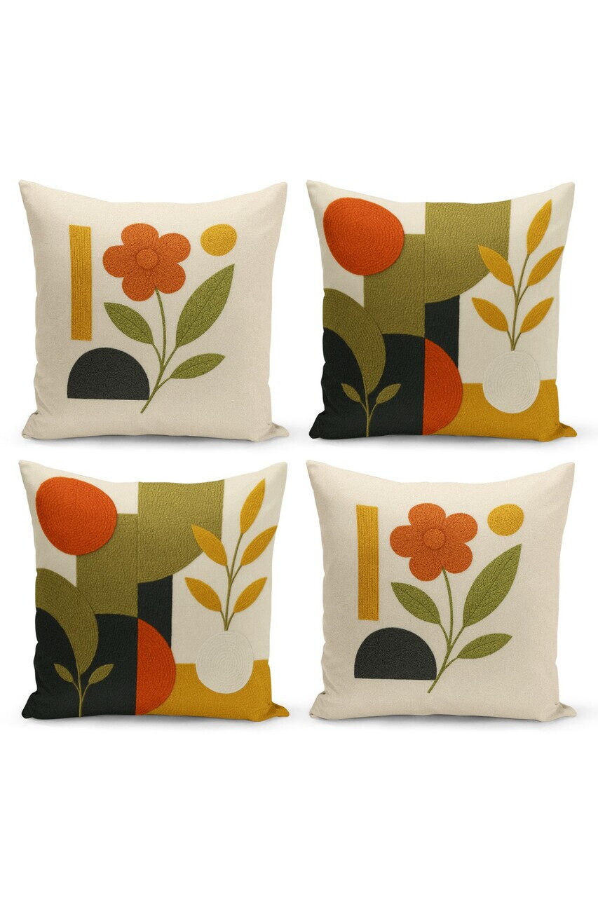 Set fete de perna, Artpnchset4-7, Poliester, Multicolor — imaginea 3