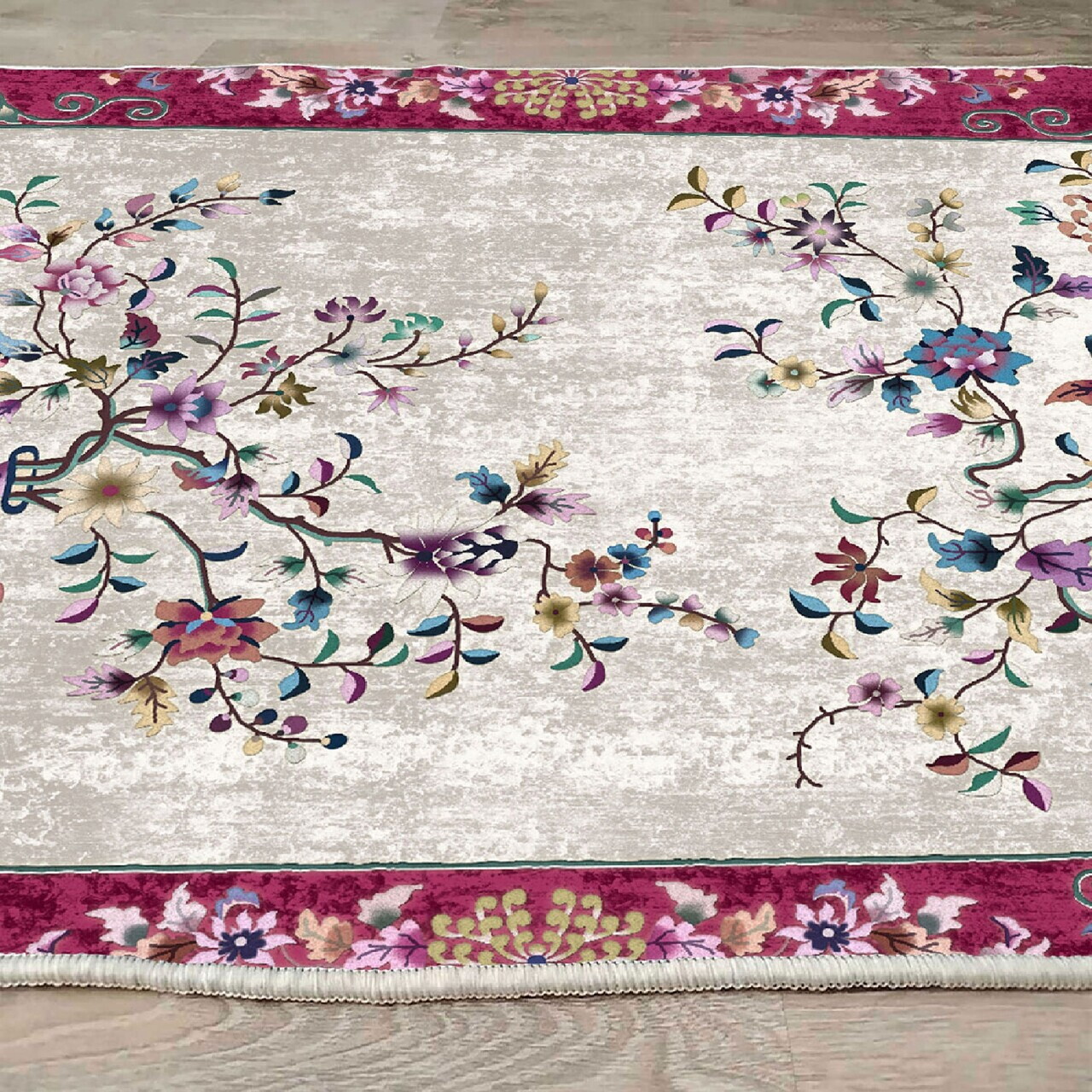 Covor, Els2021, 160x230 cm, Catifea, Multicolor — imaginea 4