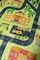 Covor, Small Town, 100x200 cm, Multicolor