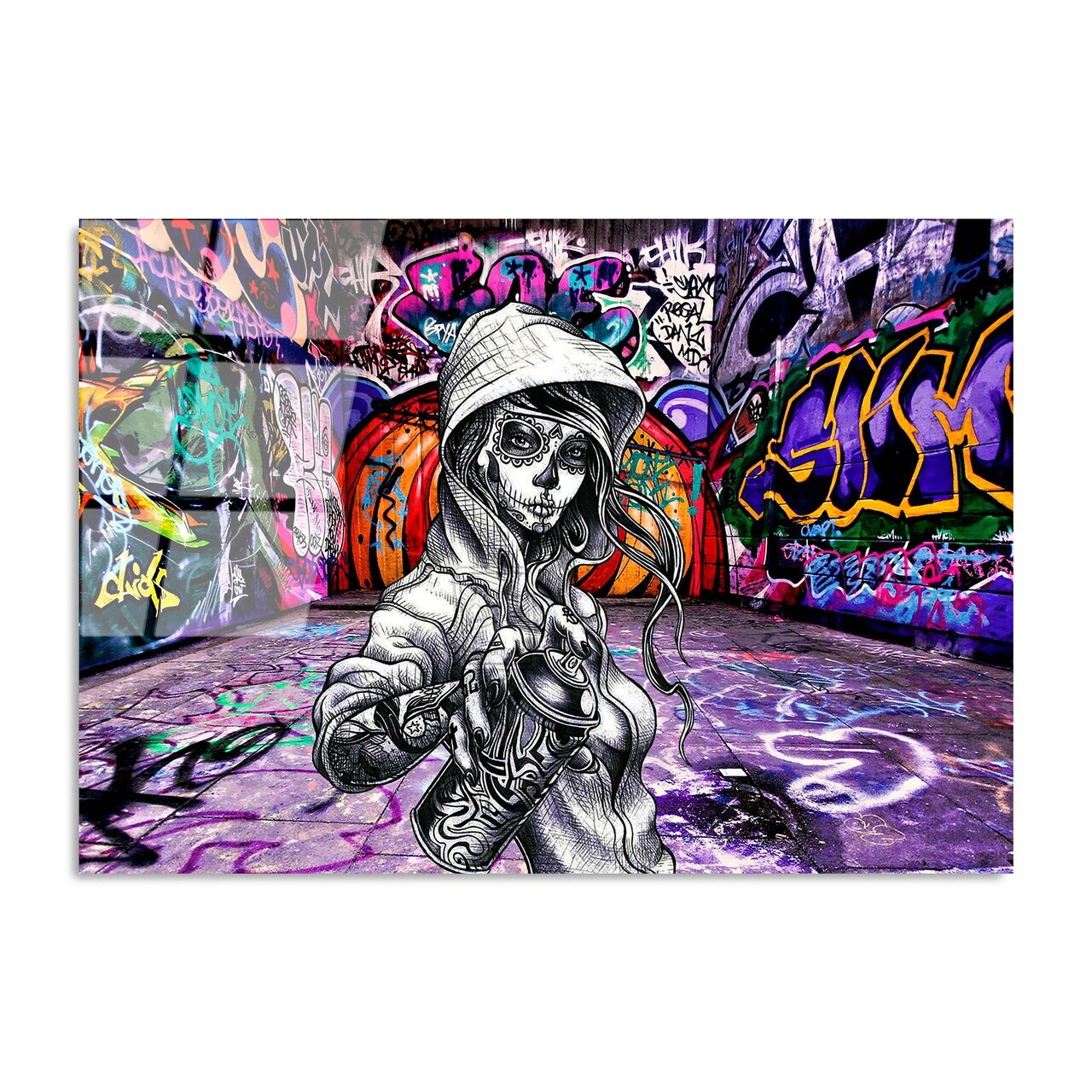 Tablou decorativ, UV-786 70 x 100, 70 x 100 cm, Multicolor — imaginea 6