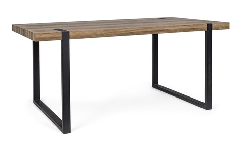 Masa Bryson, Bizzotto, 180 x 90 x 75 cm, otel/MDF 180
