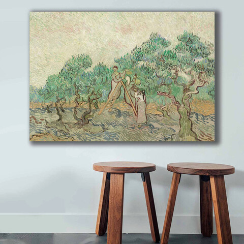 Tablou decorativ, 70100vangogh021, canvas , lemn, multicolor