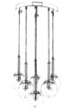 Lustra, Avonni, 683AVN1246, Metal, Crom