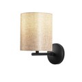 Aplica de perete, Opviq, 892OPV1285, Metal, Negru / Crem