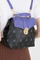 Rucsac Beverly Hills Polo Club, 622, piele ecologica,  negru/lila