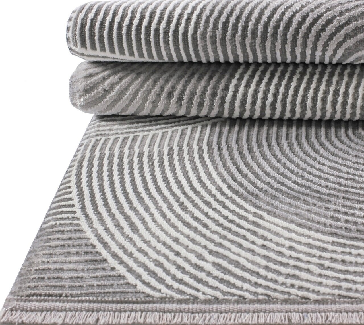 Covor, Leo 2961, 80x300 cm, Polipropilena, Gri - 3 | YEO