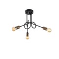 Lustra, Viraj - 10875, Fulgor, 45 x 45 x 32 cm, 3 x E27, 15W, negru