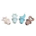 Set 4 dopuri pentru sticla, Luigi Ferrero Norsk FR-1850, silicon