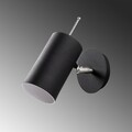 Lampa de perete Opviq Kem, E27, 100 W, 22x23 cm, negru