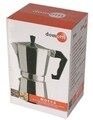 Cafetiera 3 cesti Mocca, Domotti, 150 ml, aluminiu, argintiu