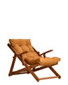 Sezlong, Grace, 591GRC1209, Lemn de fag, Galben mustar