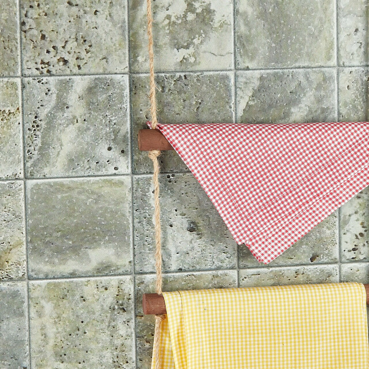 Cuier de perete, Towel Hanger, Natural - view 2