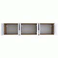 Raft de perete, Rani, EA114, 180x41.4x37.5 cm, PAL, Nuc/Alb