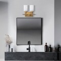 Aplica de perete, Fulgor, 942FLG2210, Metal, Auriu