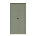 Dulap pentru haine, Hanah Home, Lucas 1600-239, 94x190x60 cm, Verde