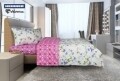 Lenjerie de pat dubla Butterfly, Heinner, 4 piese, 200 x 220 cm, 100% bumbac, multicolora