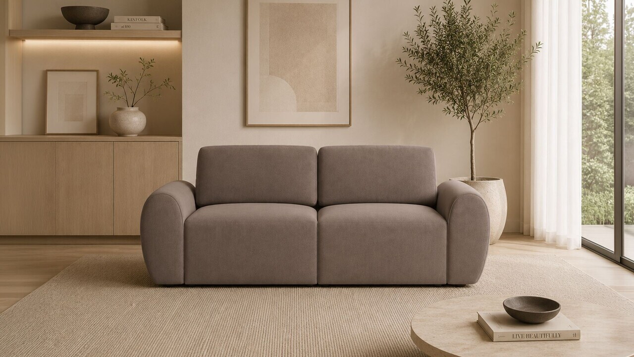 Canapea 3 locuri, Atelier del Sofa, 560ARE5275, Maro