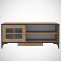 Comoda TV, Comforty, Revival 125Lk, 125x54x42 cm, Stejar