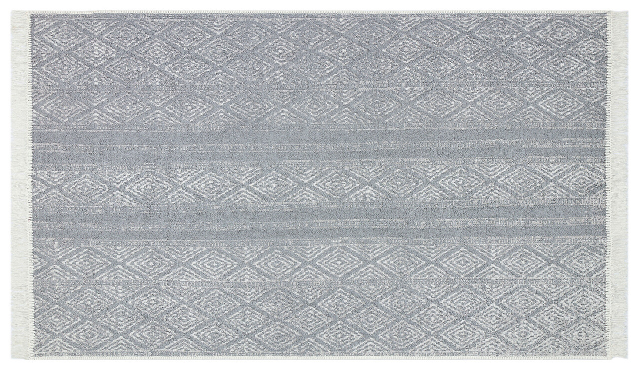 Covor, Ar 01, 160x230 cm, Bumbac, Gri/Alb - 2 | YEO