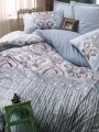 Lenjerie de pat pentru o persoana, 3 piese, 100% bumbac ranforce, Cotton Box, Verona