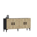 Consola, Olivia, Cross KB150, Stejar antracit / safir