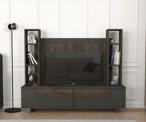 Comoda tv, tera home, murano, pal, nuc / antracit