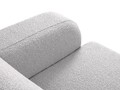 Coltar stanga 4 locuri, Molino-101, Micadoni Home, 250x170x72 cm, tesatura boucle, gri deschis