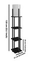 Lampadar, FullHouse, 390FLH1149, PAL, Negru
