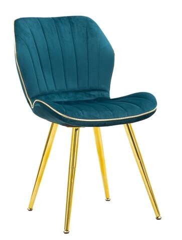 Set 2 scaune Paris Space, Mauro Ferretti, 46x58x77 cm, lemn, turcoaz 46x58x77
